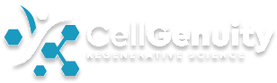 CellGenuity White logo